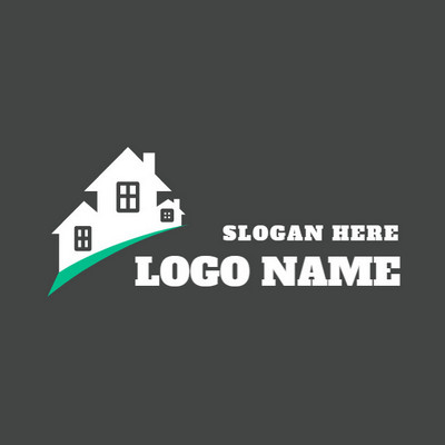 Simple cottage logo design