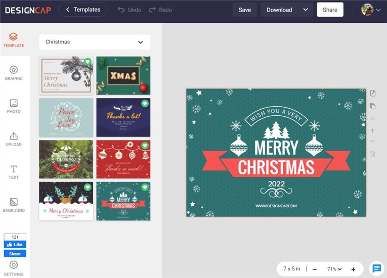 How to Make a Christmas Card Design