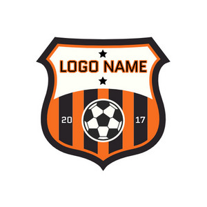 Fashion logo soccer football