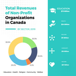 Nonprofit Organizations Pie Chart Chart Design