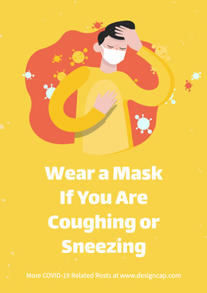 Wear a Mask Poster Design