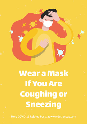 Wear A Mask Poster Design