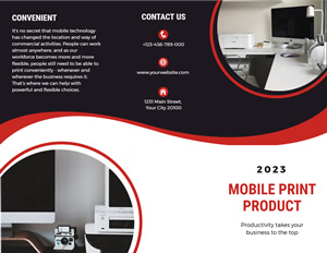 Company Product Brochure Brochure Design