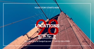Reiseagentur Werbung design