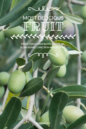 Fruit Promo Pinterest Graphic Design