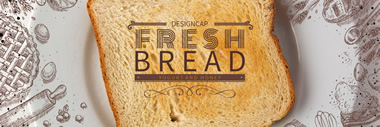Fresh Bread Twitter Header Design