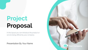 Minimalist Project Proposal Presentation Design