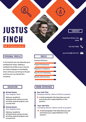 Human Resources Resume Resume Design