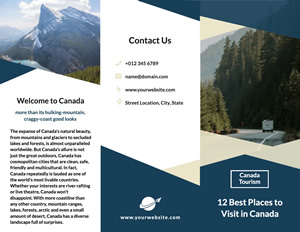 Free Travel Brochure Examples To Edit Designcap