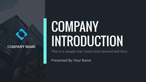 Company Introduction Presentation Design