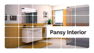 Pansy Interior Design Business Card Design