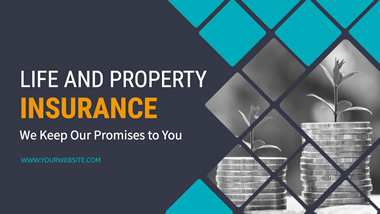 Property Insurance YouTube Channel Art Design