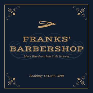 Barbershop Promo Instagram Post Design