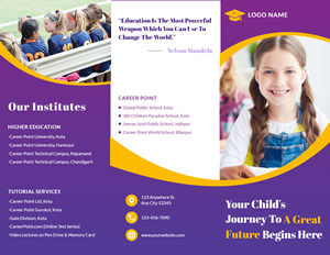 School Project Brochure Brochure Design