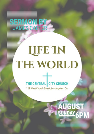 Life Church Communication 01 Flyer Flyer Design