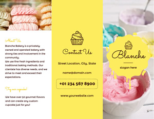 Sweets Pancake Brochure Design