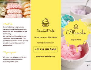 Sweets Pancake Brochure Design