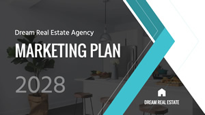Real Estate Marketing Plan Presentation Design