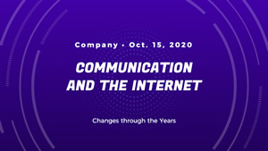 Internet and Communication Presentation Design