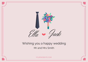 Beautiful Wedding Card Design