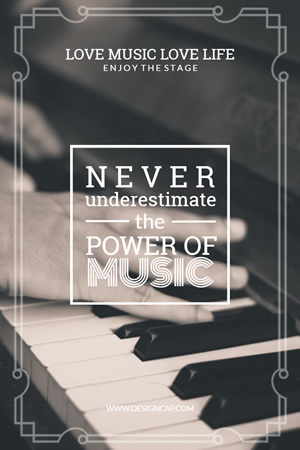 Love Music Life Pinterest Graphic Design