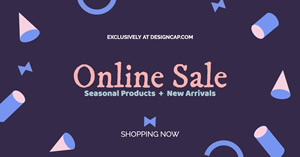 New Arrival Online Sales Facebook Ad Design