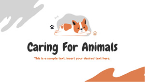Caring for Animal Presentation Design
