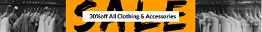 Clothing Shop Promotion Leaderboard Design