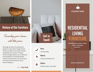 Furniture Introduction Brochure Design