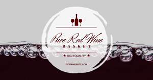 Red Wine Facebook Ad Facebook Ad Design