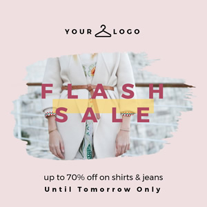Flash Sales Instagram Post Design