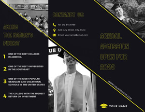 School Admission Brochure Brochure Design