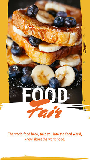 Food Fair Instagram Story Instagram Story Design
