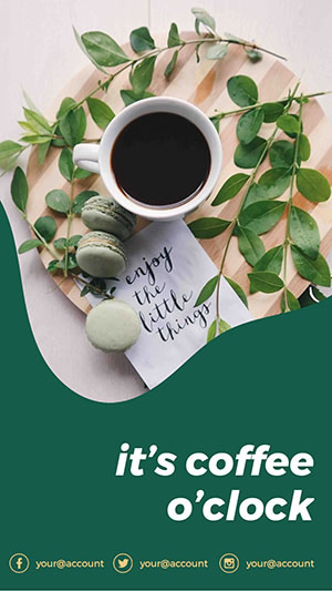 Coffee Shop Instagram Story Instagram Story Design