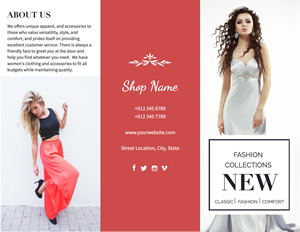 Fashion Show Brochure Design