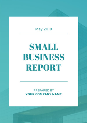 Small Business Company Report Design