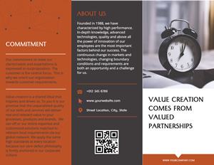Business Partnership Brochure Design