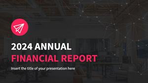 Annual Financial Report Presentation Design