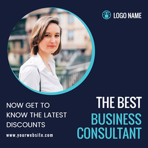 Consultant Business Instagram Post Design