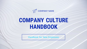 Company Culture Handbook Presentation Design