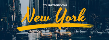 New York Travel Facebook Cover Design