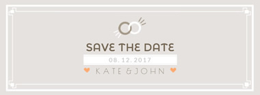 Wedding Invitation Facebook Cover Design
