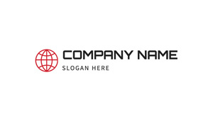 White Company Name Business Card Design