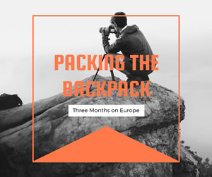 Backpack Trip Facebook Post Design