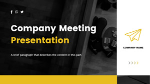 Company Meeting Presentation Design
