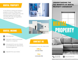 Rental Advertising Brochure Brochure Design