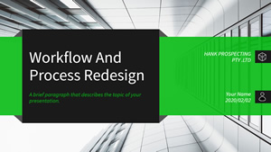 Workflow Presentation Design