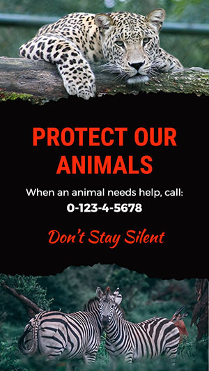 Protect Animal Instagram Story Instagram Story Design
