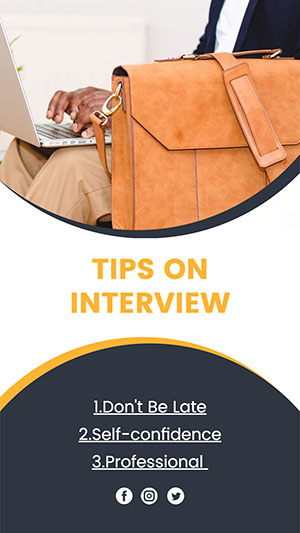 Interview Tips Instagram Story Instagram Story Design