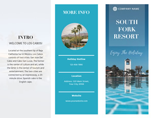 Resort Brochure Design